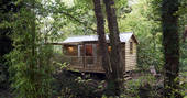 hazel tree cabin hot tub cosy cabin glamping chiltern yurt retreat woodland cabin