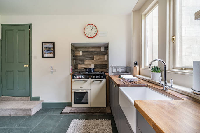 West Lodge house - kitchen, Edenhall Estate, Penrith, Cumbria