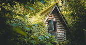 Waney Cabin at Campwell Cherry Wood in Gloucestershire 