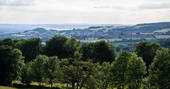 Views over Gloucestershire at Lypiatt Hill