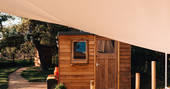 belle the glamping orchard kitchen hut