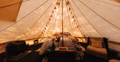 belle the glamping orchard interior 