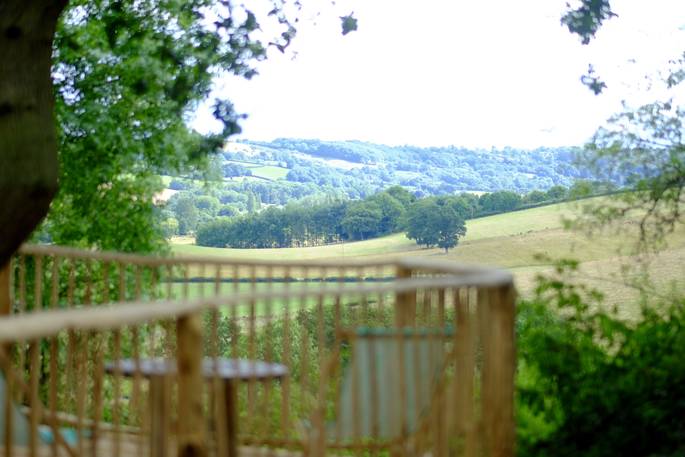 view from deck malvern hills brook house woods