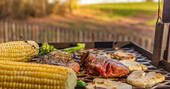 Outdoor BBQ - Mclaughlin's, cabin, holiday, shropshire, england