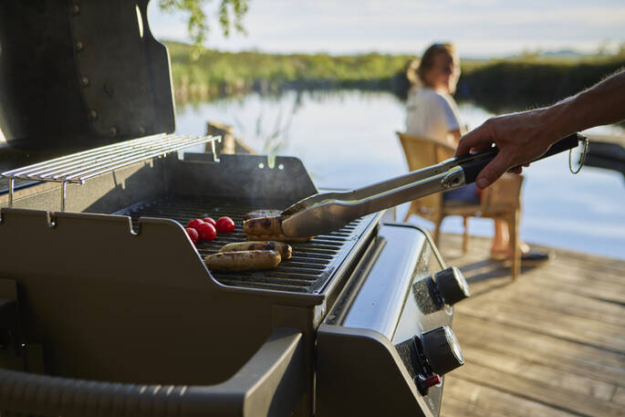 Enjoy a BBQ on the deck