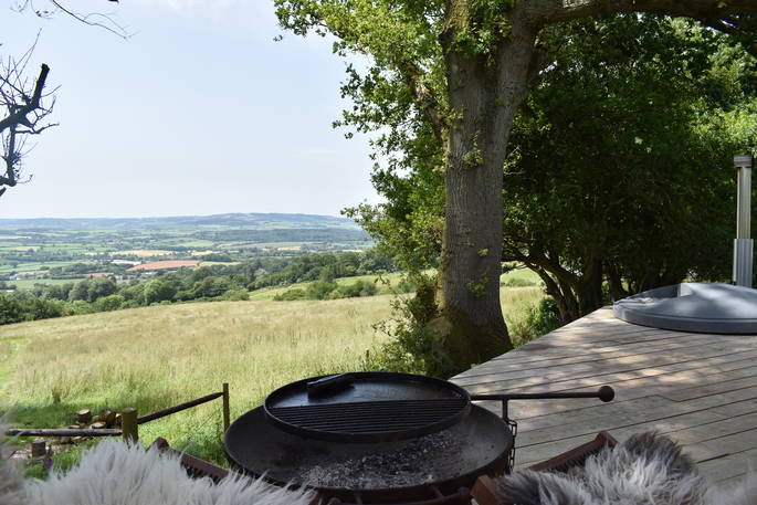 Have a BBQ with a view at Tilbury Herdwick in Somerset