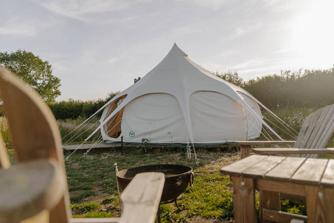Upper Navy yurt - Priors Hardwick, Warwickshire