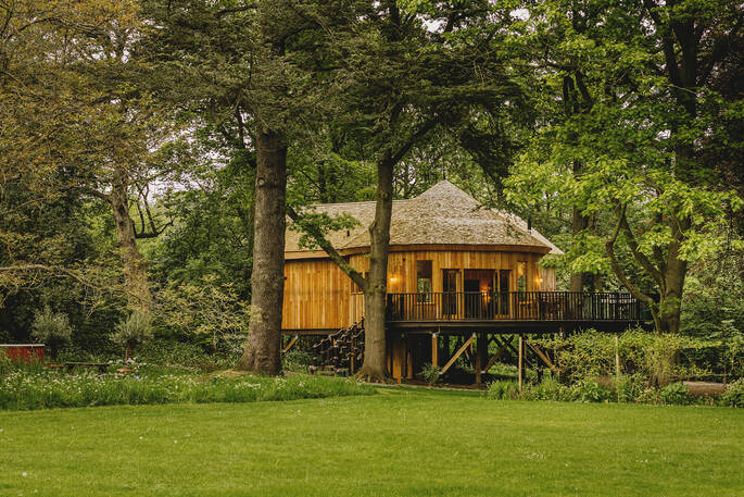 External view of the treehouse