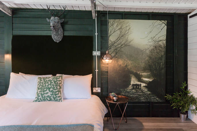 Relax in the comfortable kingsize bed at Atkinson Grimshaw, after a day of exploring