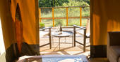Mount Kenya private seating area at Le Camp in France 
