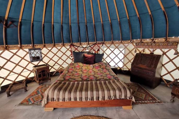 Siroco yurt bed, Cadiz, Spain